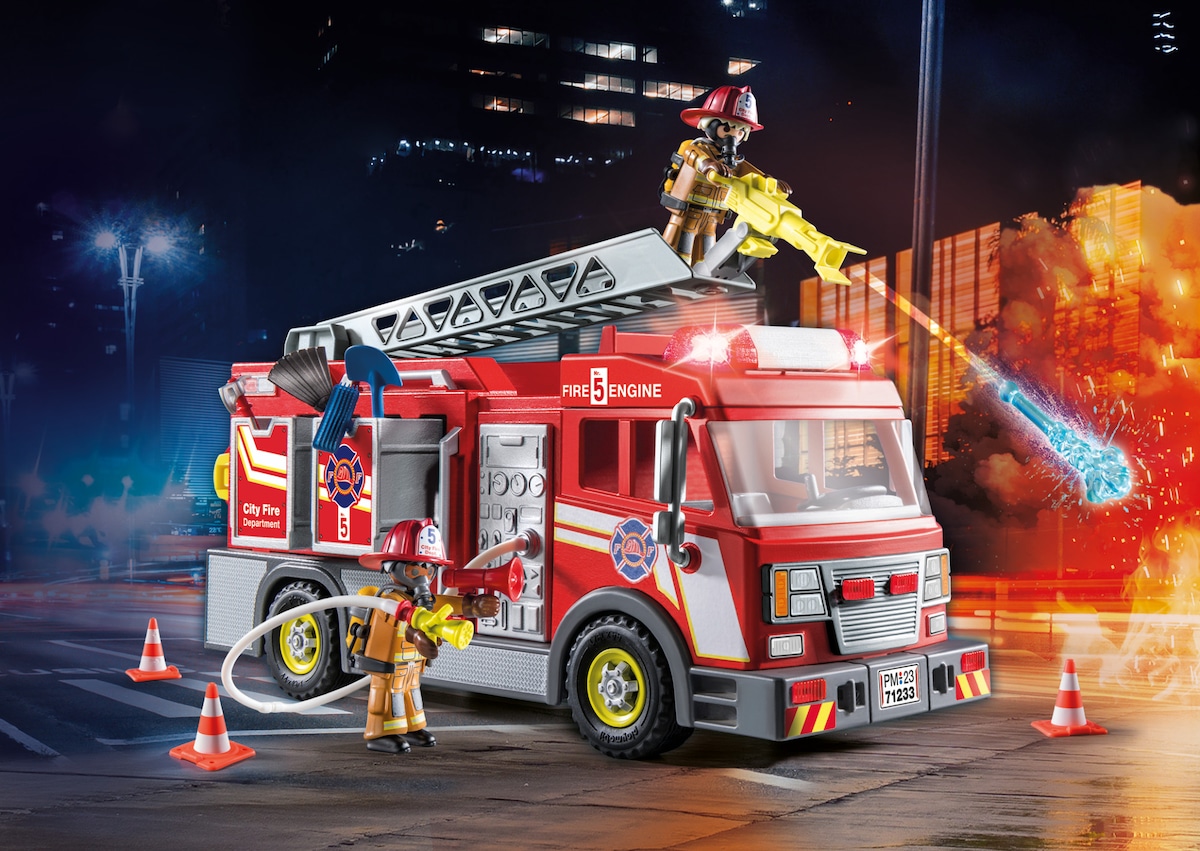 Camión de Bomberos Playmobil City Action 6