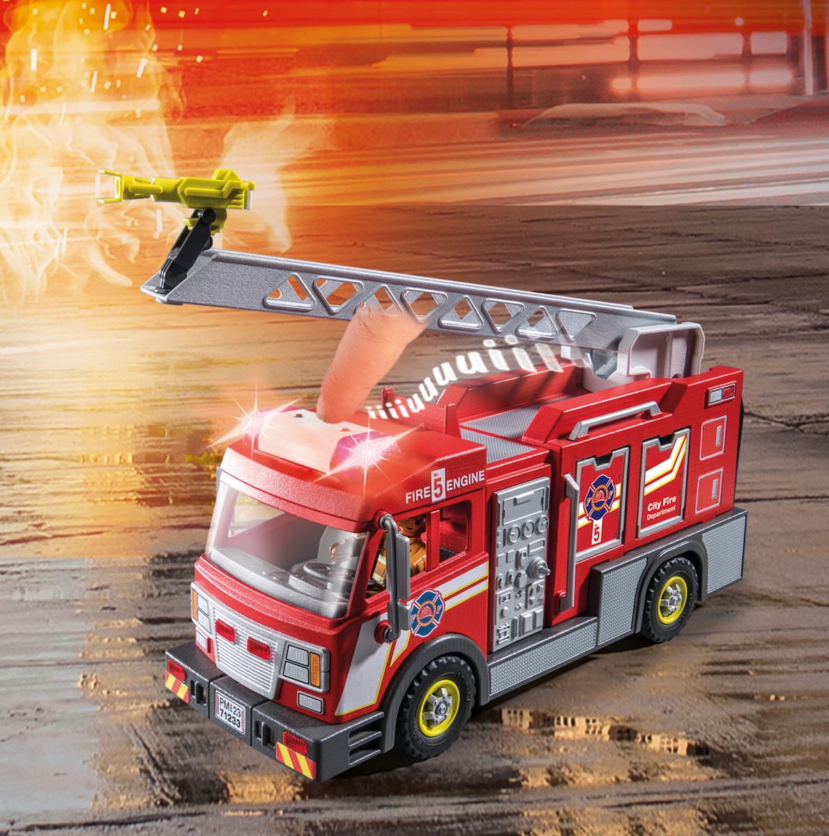 Camión de Bomberos Playmobil City Action 7