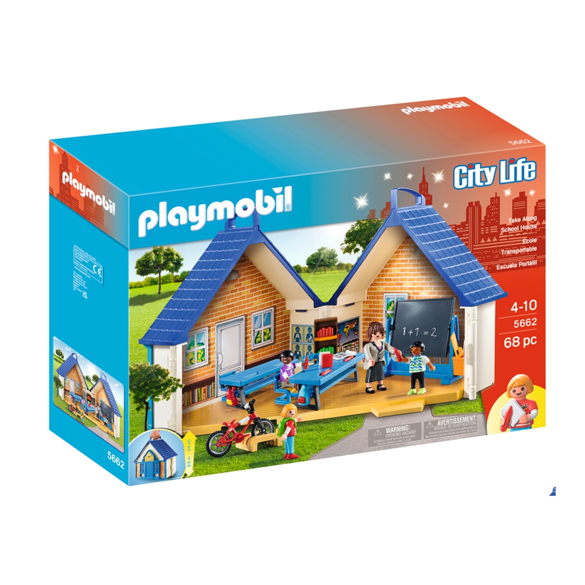 Playmobil – Escuela Portátil Playmobil City Life.