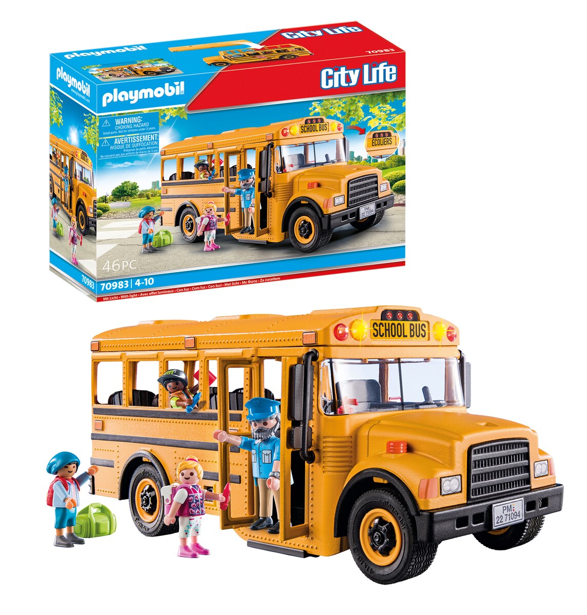 Autobús Escolar Playmobil City Life 3