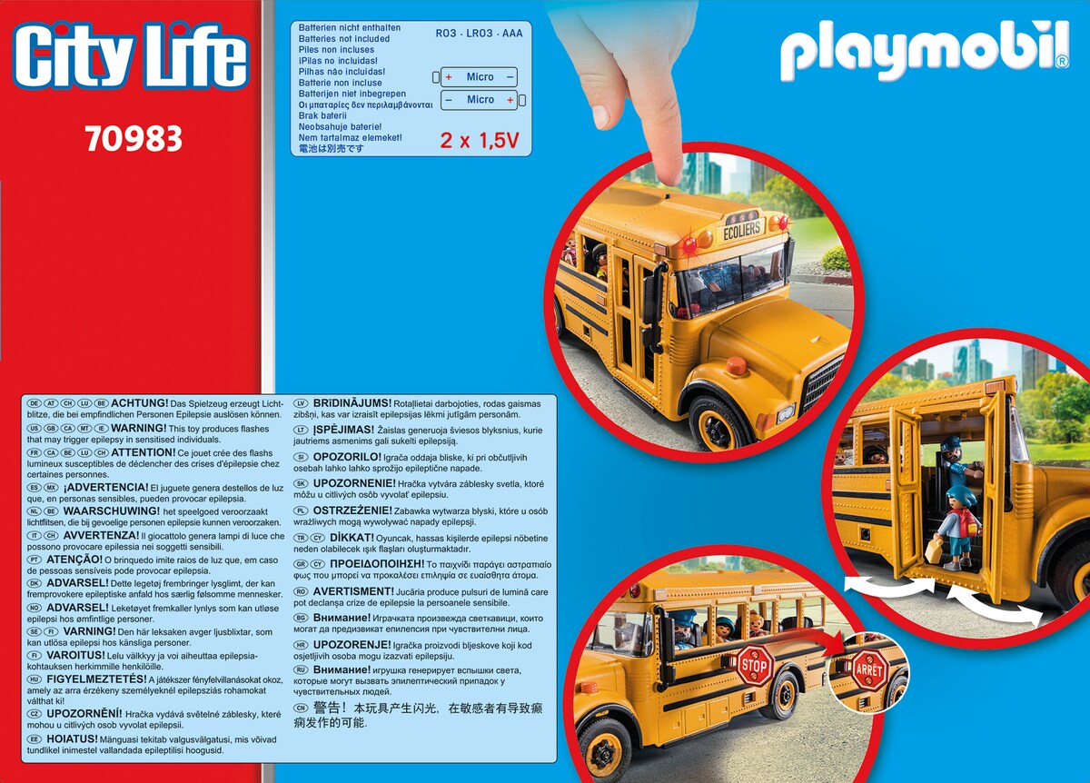 Autobús Escolar Playmobil City Life 7