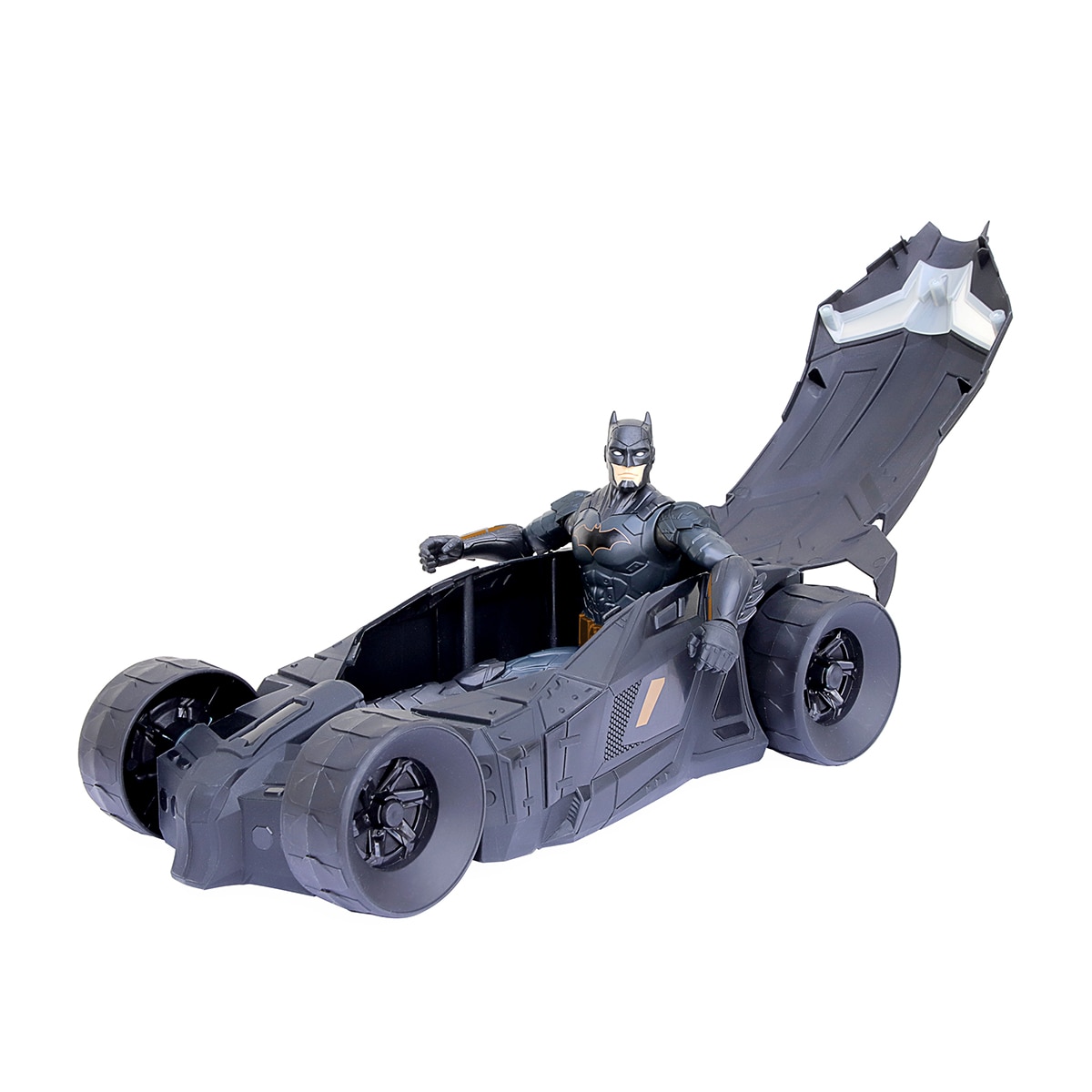 Set de Batman y Batimóvil, figura de acción de Batman de 30 cm Superhéroe DC Cómics 1