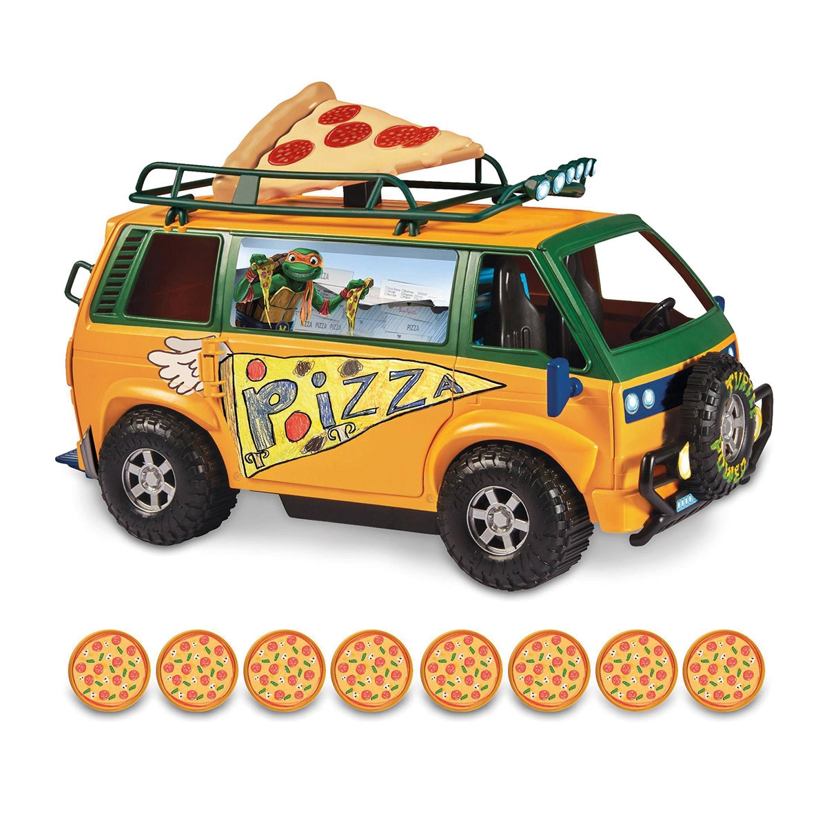 Famosa – Vehículo Furgoneta Pizza Van Tortugas Ninja Famosa.