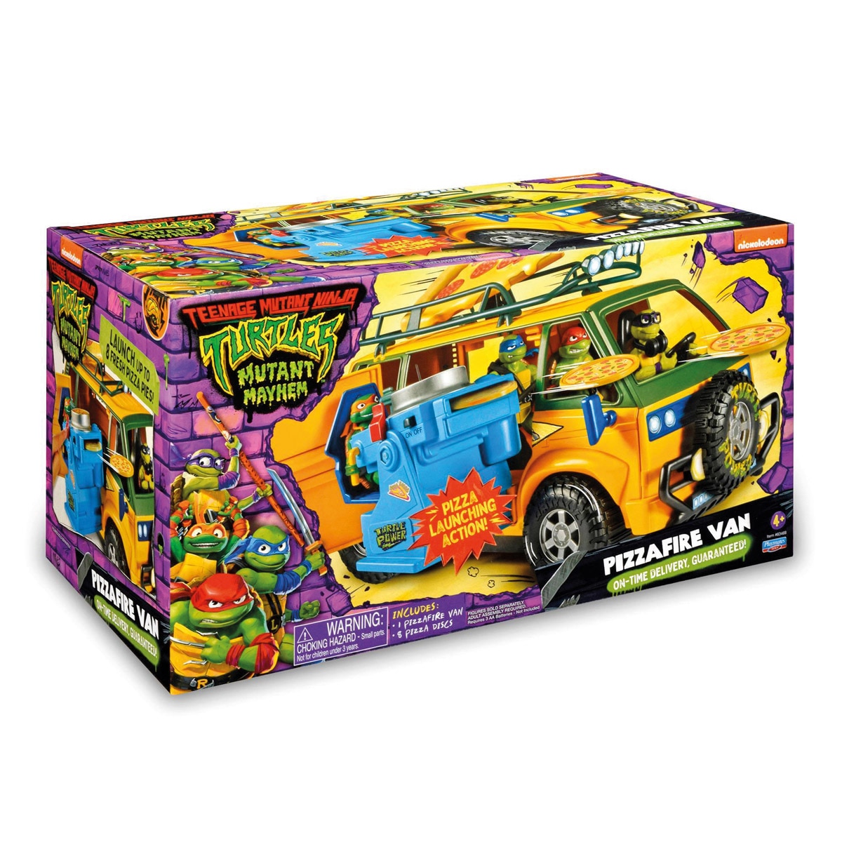 Vehículo Furgoneta Pizza Van Tortugas Ninja Famosa 2