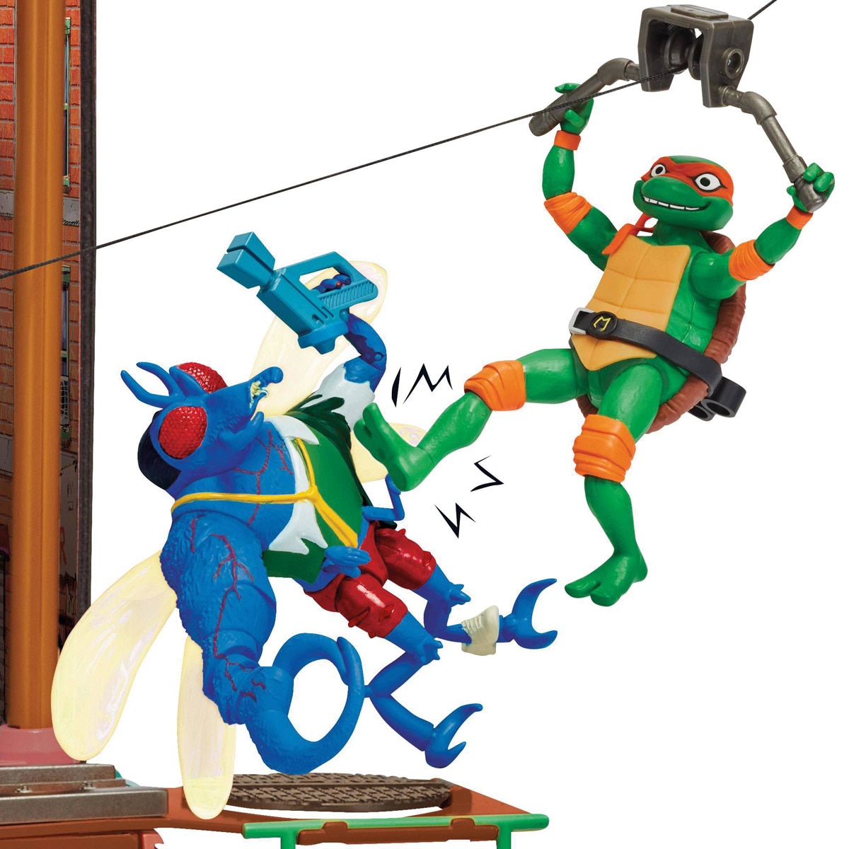 Play Set Sewer Lair Tortugas Ninja Famosa 6