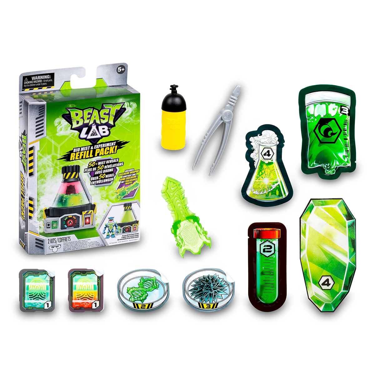 Imagen 0 de Pack Refill para Laboratorio Beast Lab Famosa