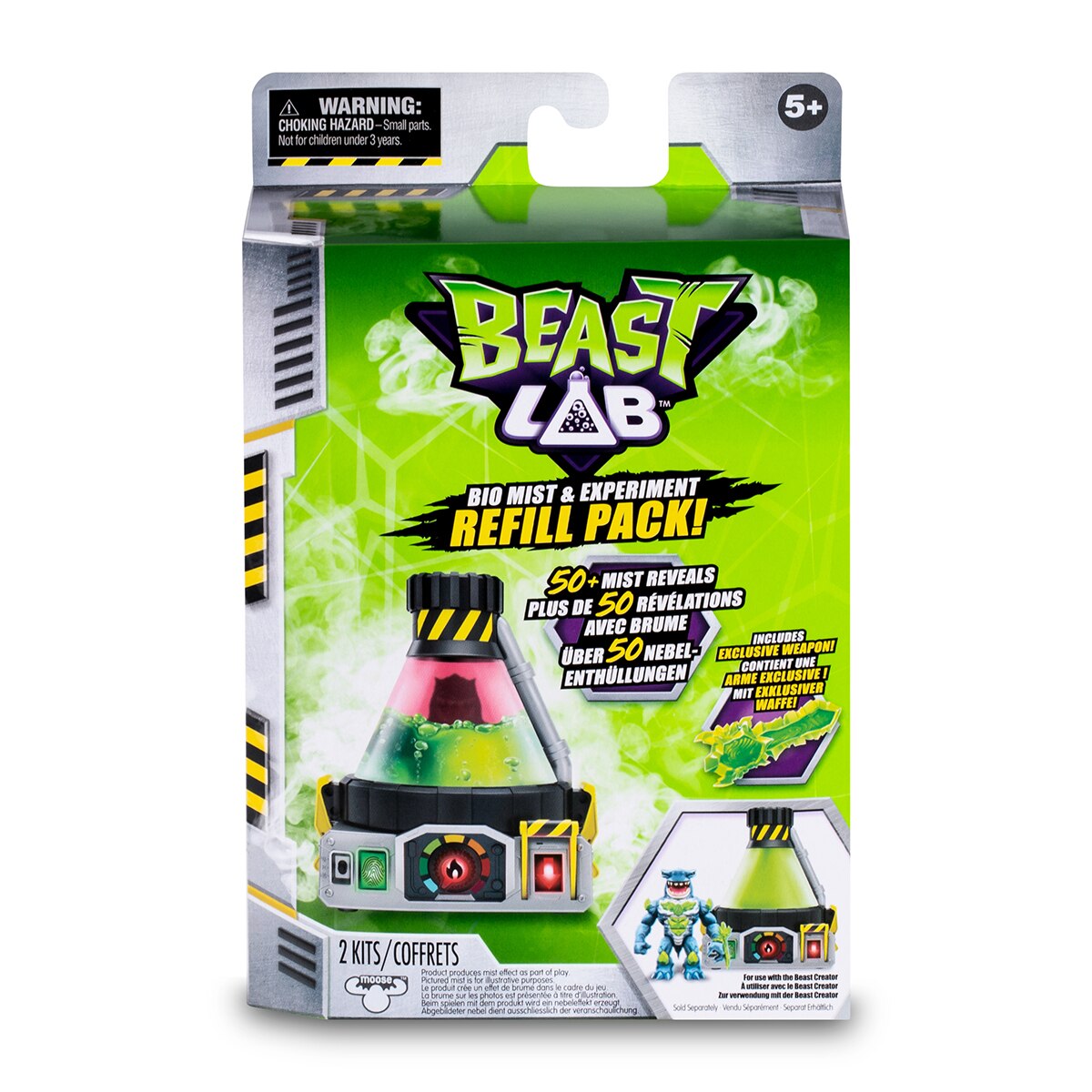 Pack Refill para Laboratorio Beast Lab Famosa 4