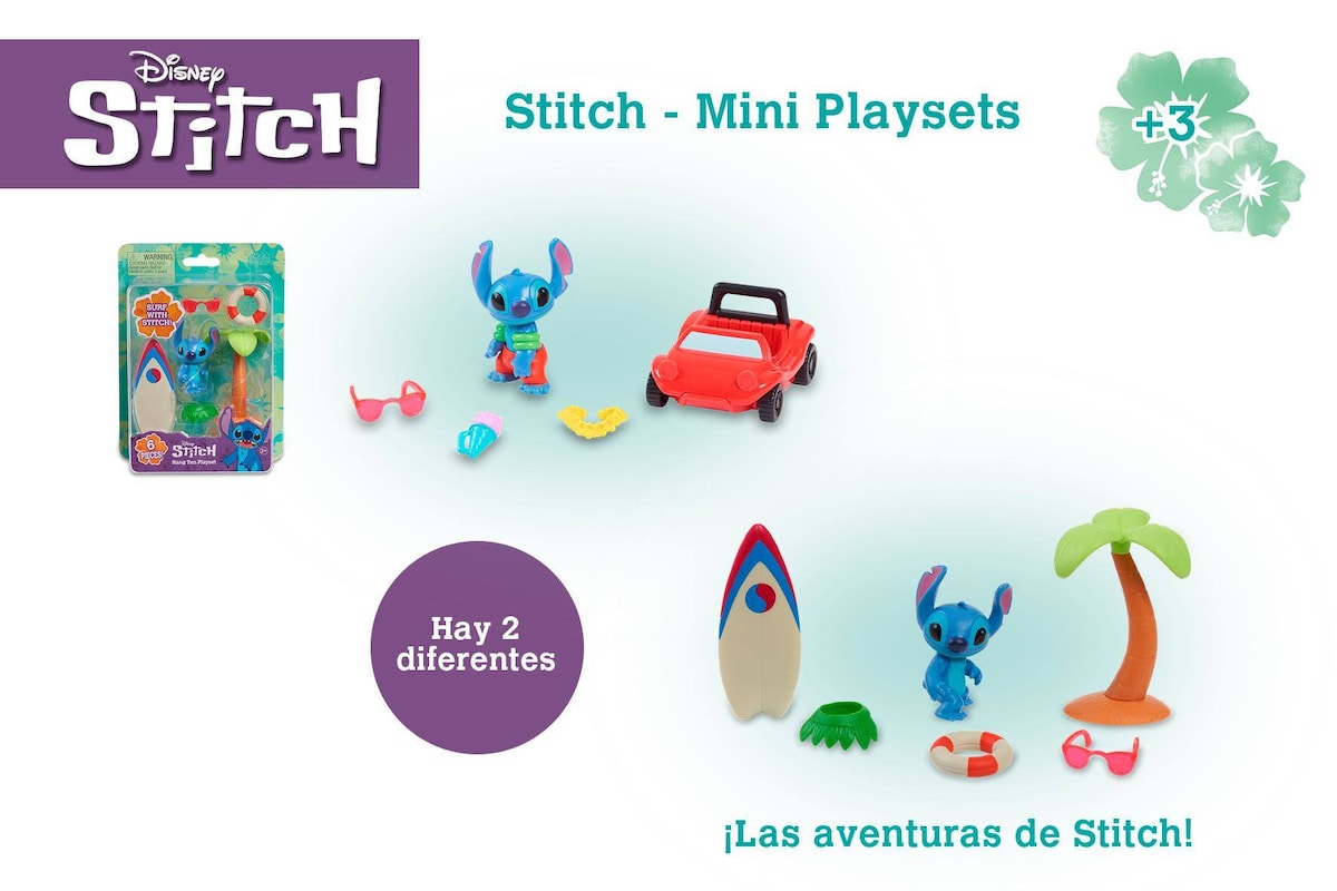 Mini Playsets Lilo y Stitch Famosa 7