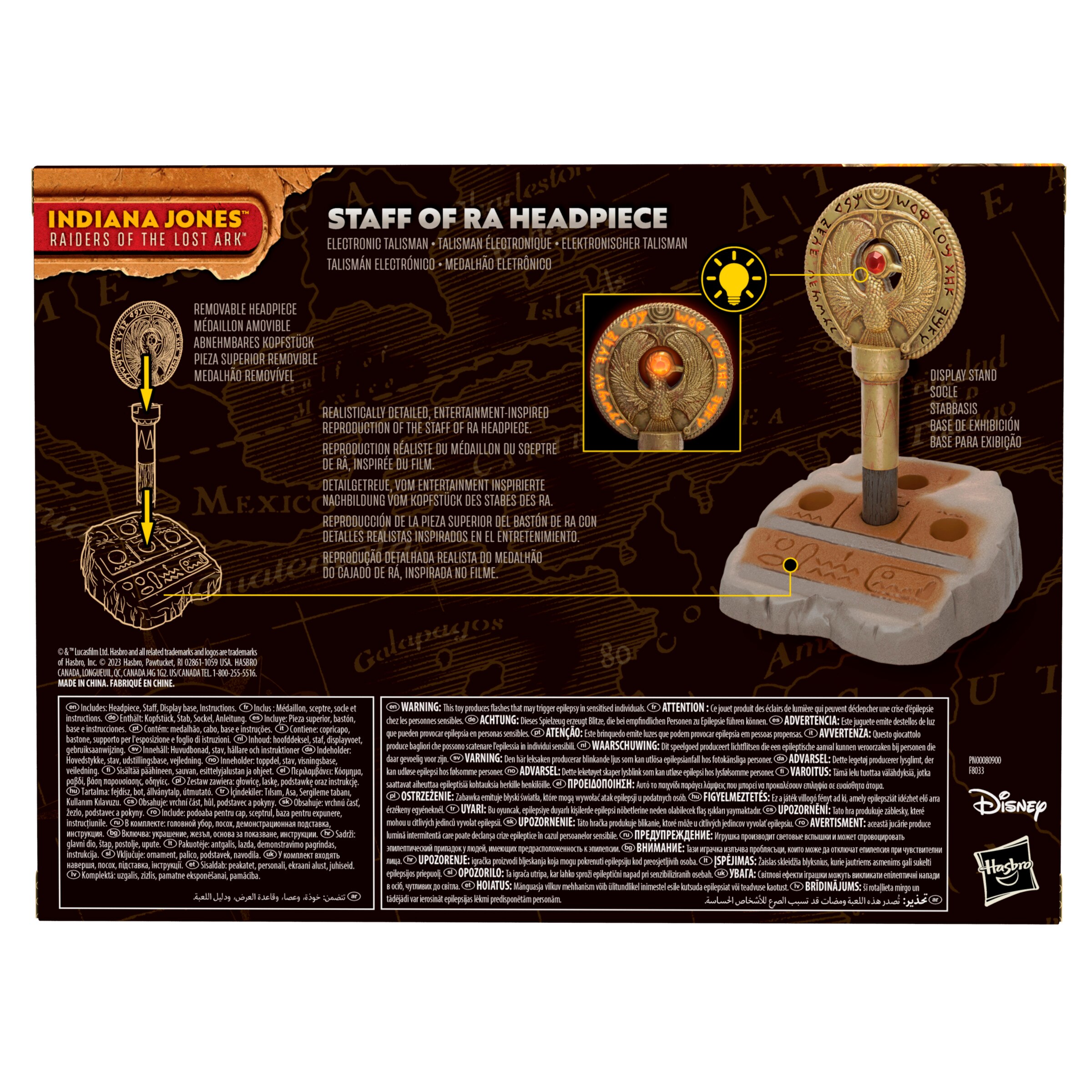 Talismán electrónico Indiana Jones Colección Adventure Series 5