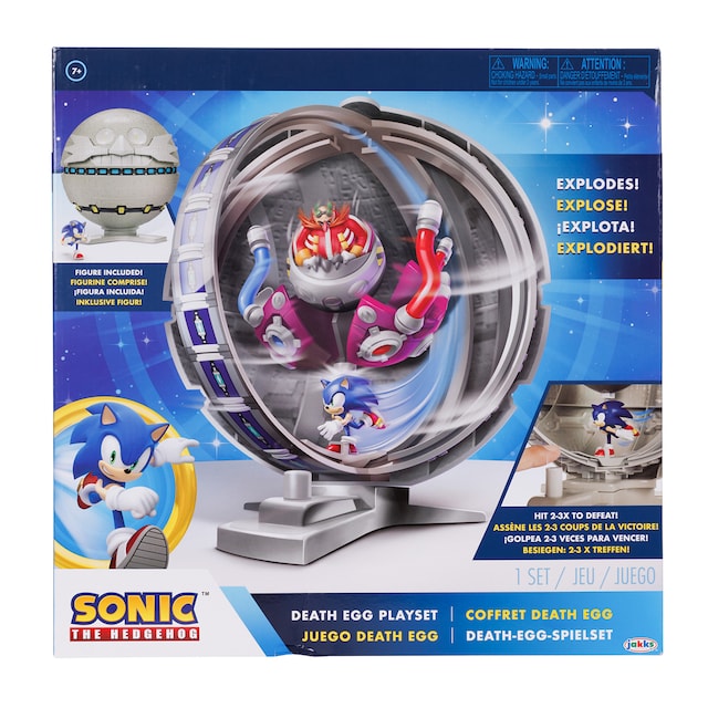 Playset de la muerte Dr Eggman con Figura 6 cm coleccionable Sonic Sega