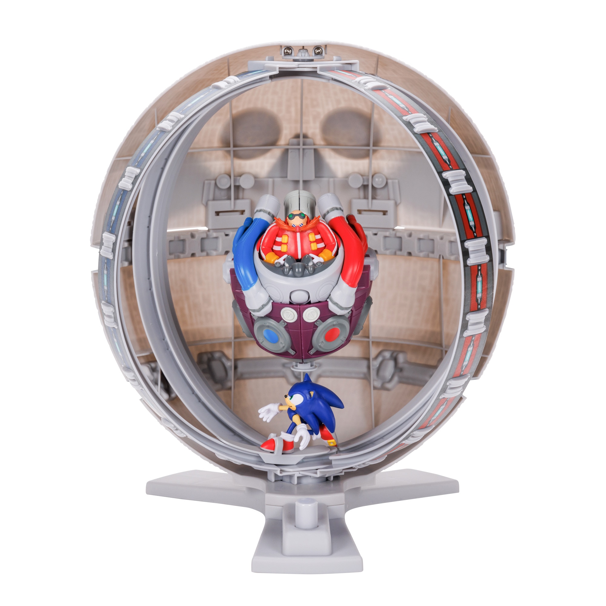 Playset de la muerte Dr Eggman con Figura 6 cm coleccionable Sonic Sega 6