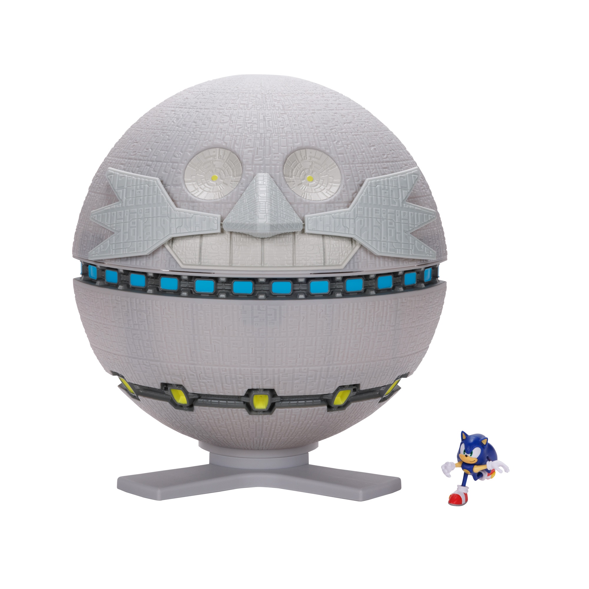 Playset de la muerte Dr Eggman con Figura 6 cm coleccionable Sonic Sega 7