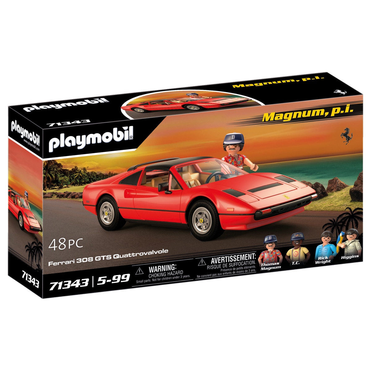 Imagem 0 de Magnum Ferrari 308Gt Playmobil Magnum Ferrari