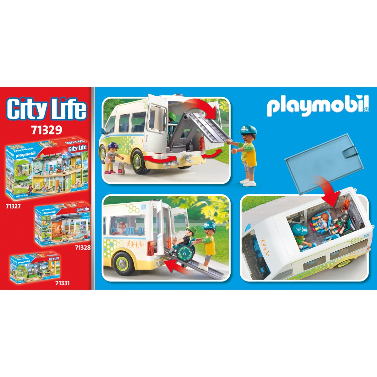 Autobús Escolar Playmobil City Life 2