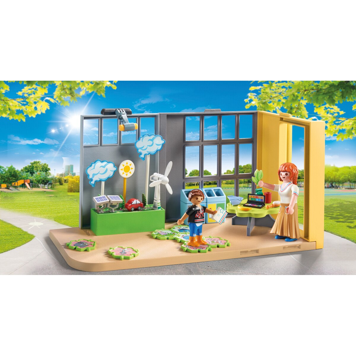 Aula Climatológica Playmobil City Life 4