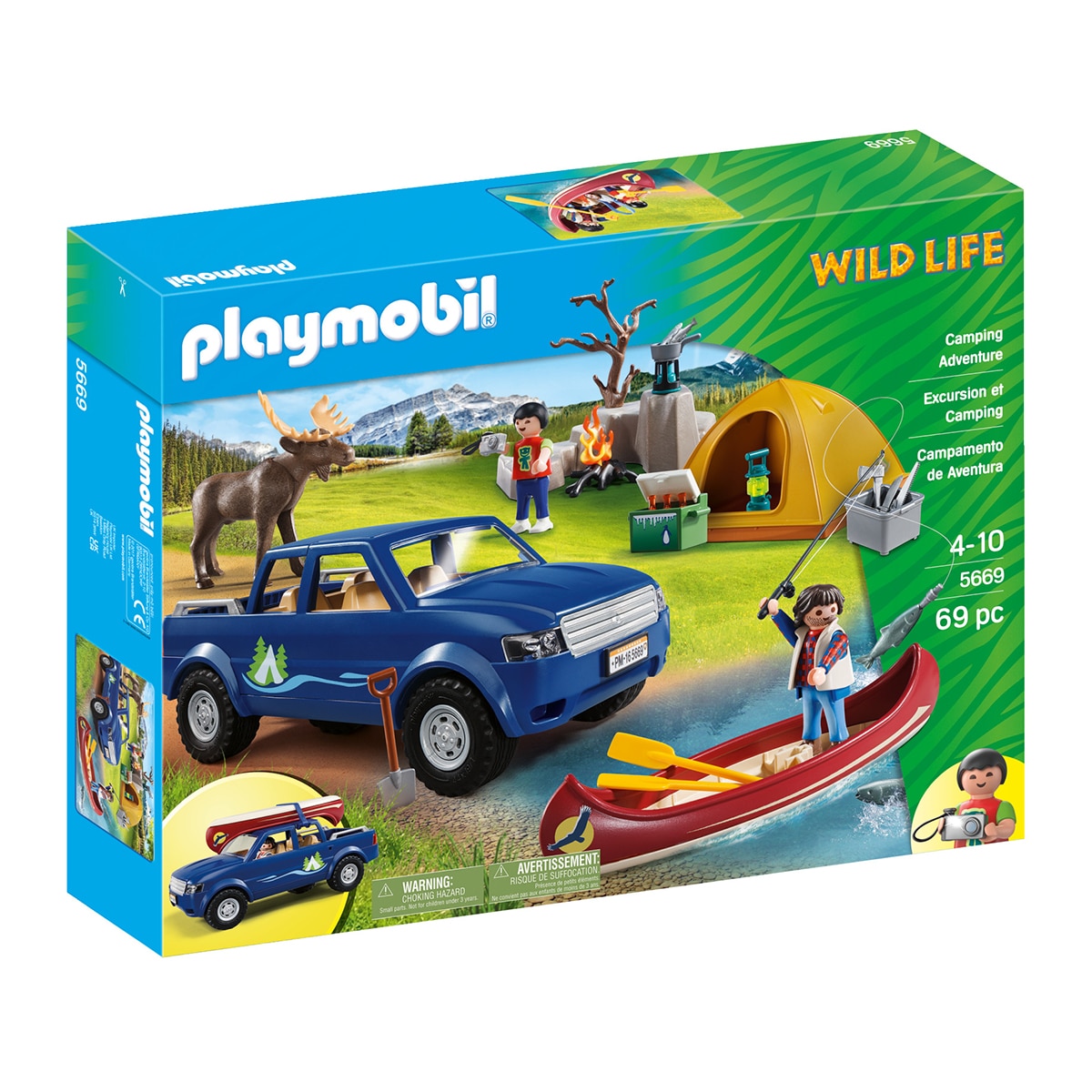 Club Set Camping Playmobil Wild Life 1