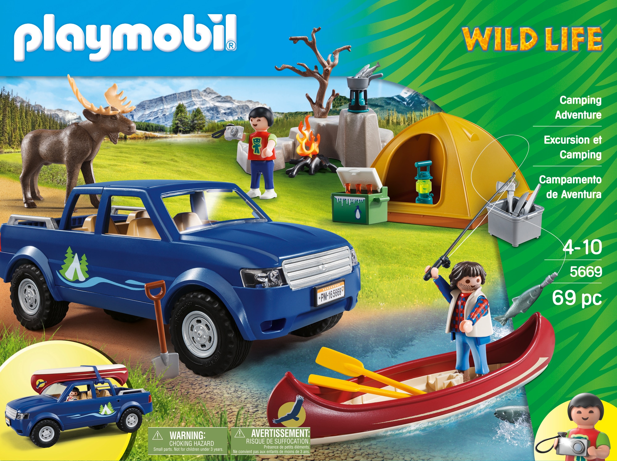 Club Set Camping Playmobil Wild Life 3
