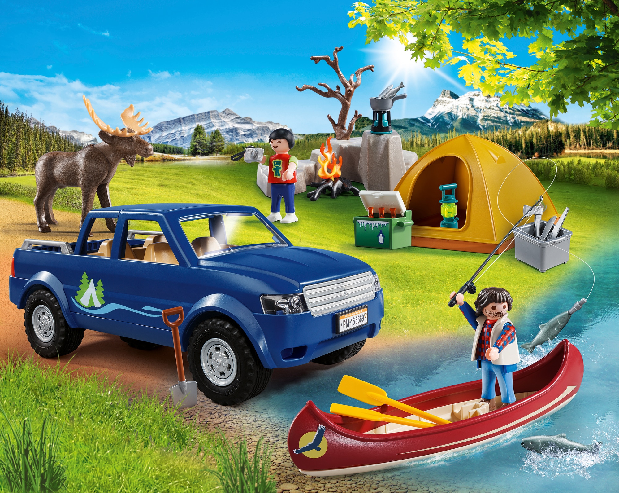 Club Set Camping Playmobil Wild Life 4
