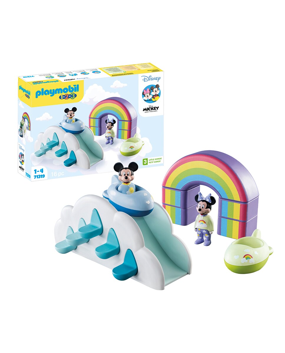 Mickey e Minnie Casa nas nuvens Playmobil 1.2.3 3