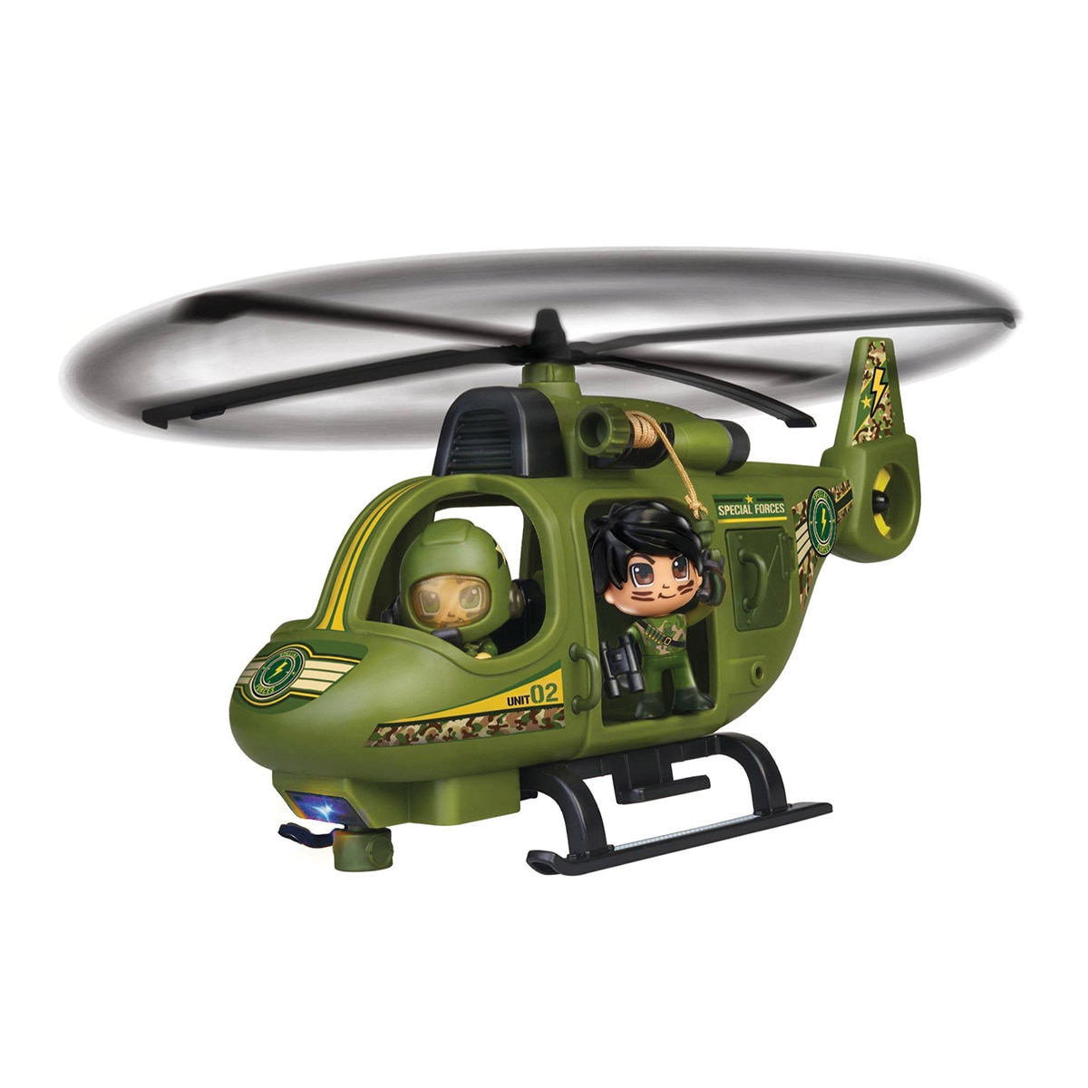 PINYPON ACTION – Helicóptero de Fuerzas Especiales Pinypon Action.