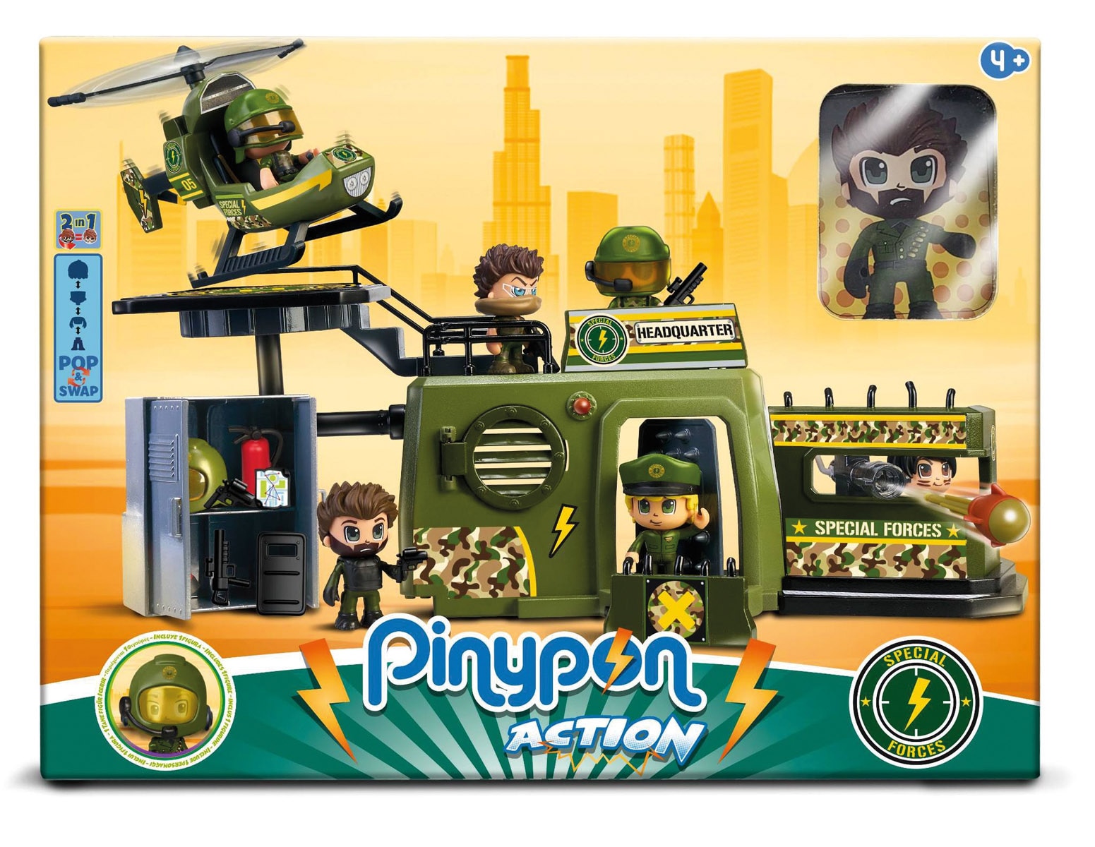 Base de Fuerzas Especiales Pinypon Action 2