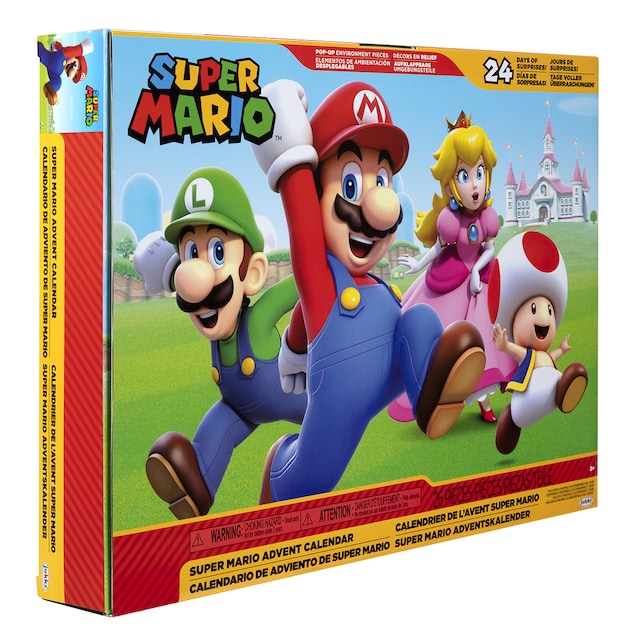 Calendario de Adviento Reino Champiñón Nintendo Super Mario