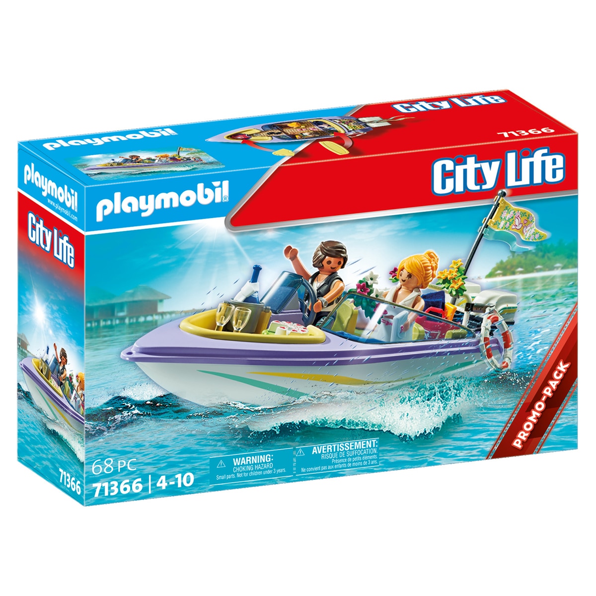 Paseo Lancha en la Luna de Miel Playmobil City Life 1