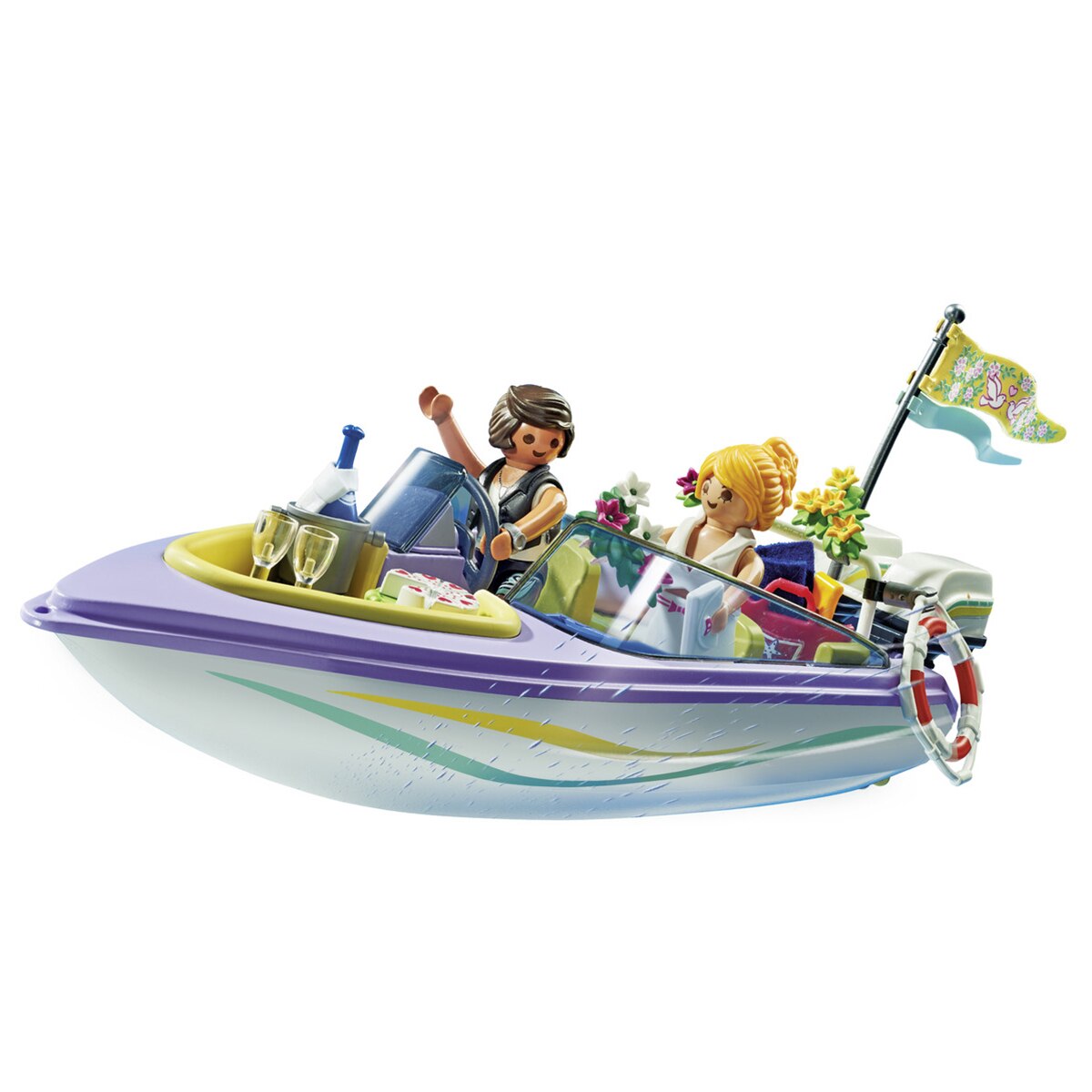 Paseo Lancha en la Luna de Miel Playmobil City Life 3