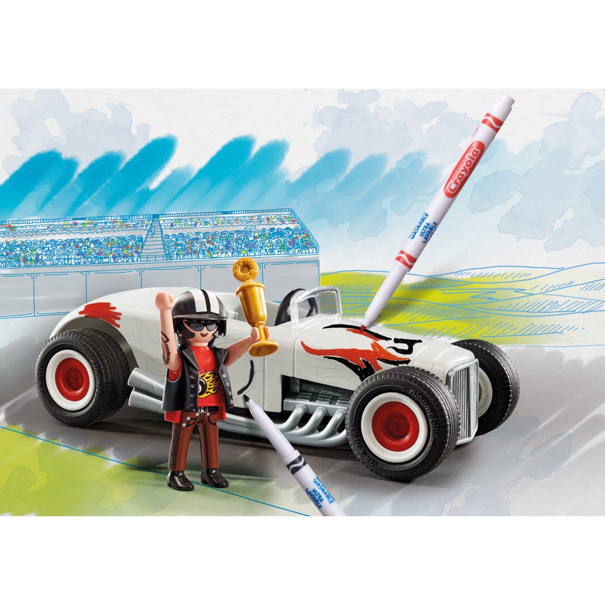 PLAYMOBIL Color: Hot Rod Playmobil 4