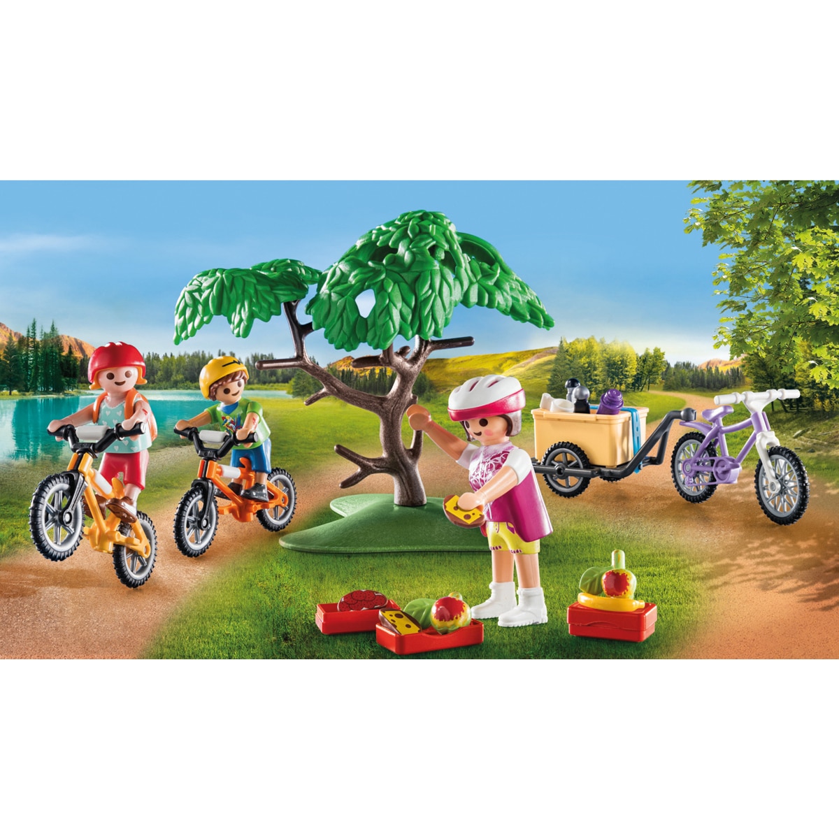 Excursión en bicicleta de montaña Playmobil Family Fun 4
