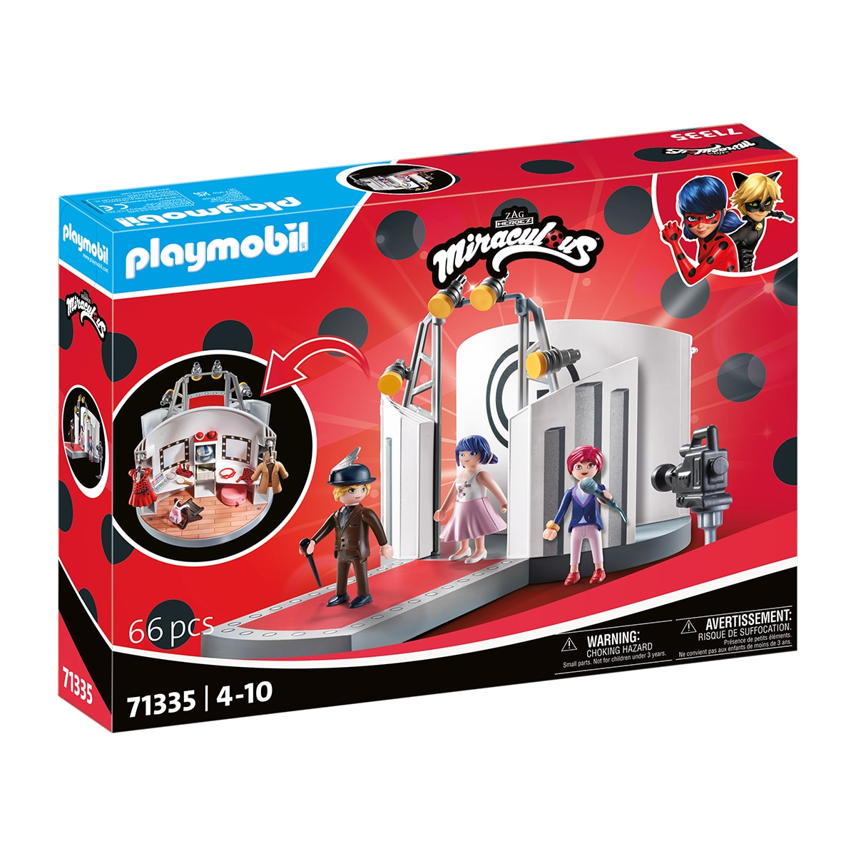 Desfile de moda en París Playmobil Miraculous 1