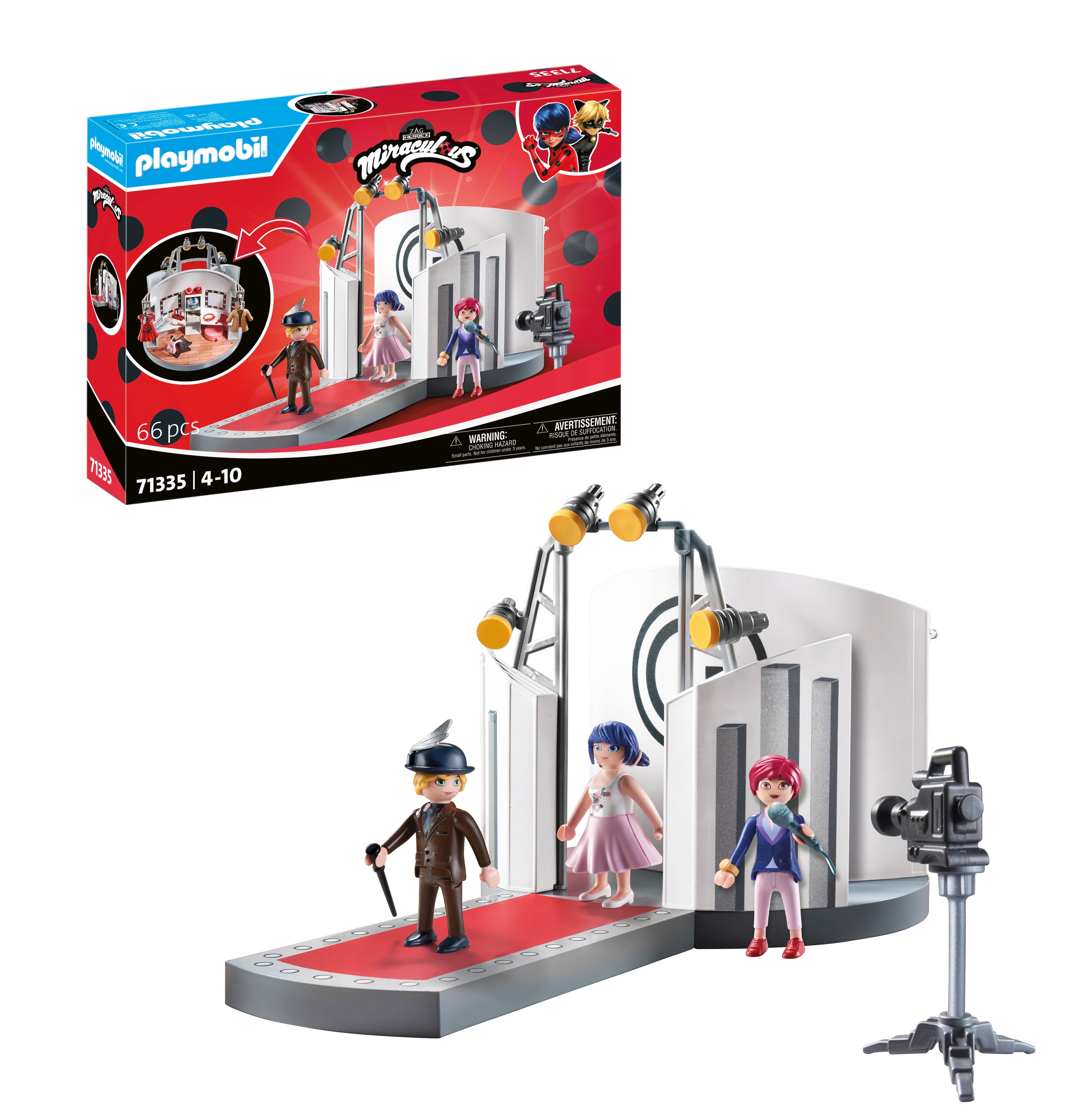 Desfile de moda en París Playmobil Miraculous 3