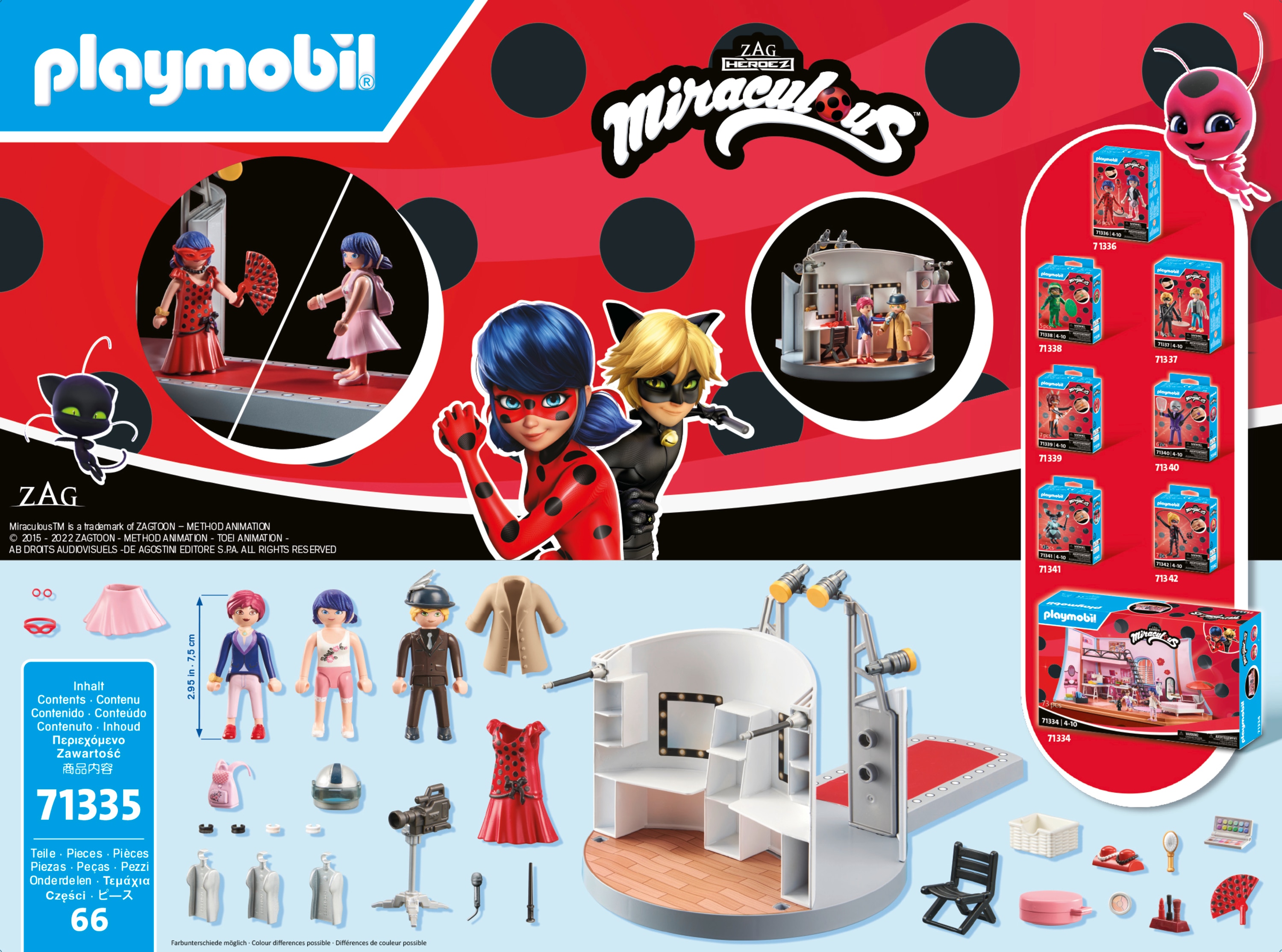 Desfile de moda en París Playmobil Miraculous 4