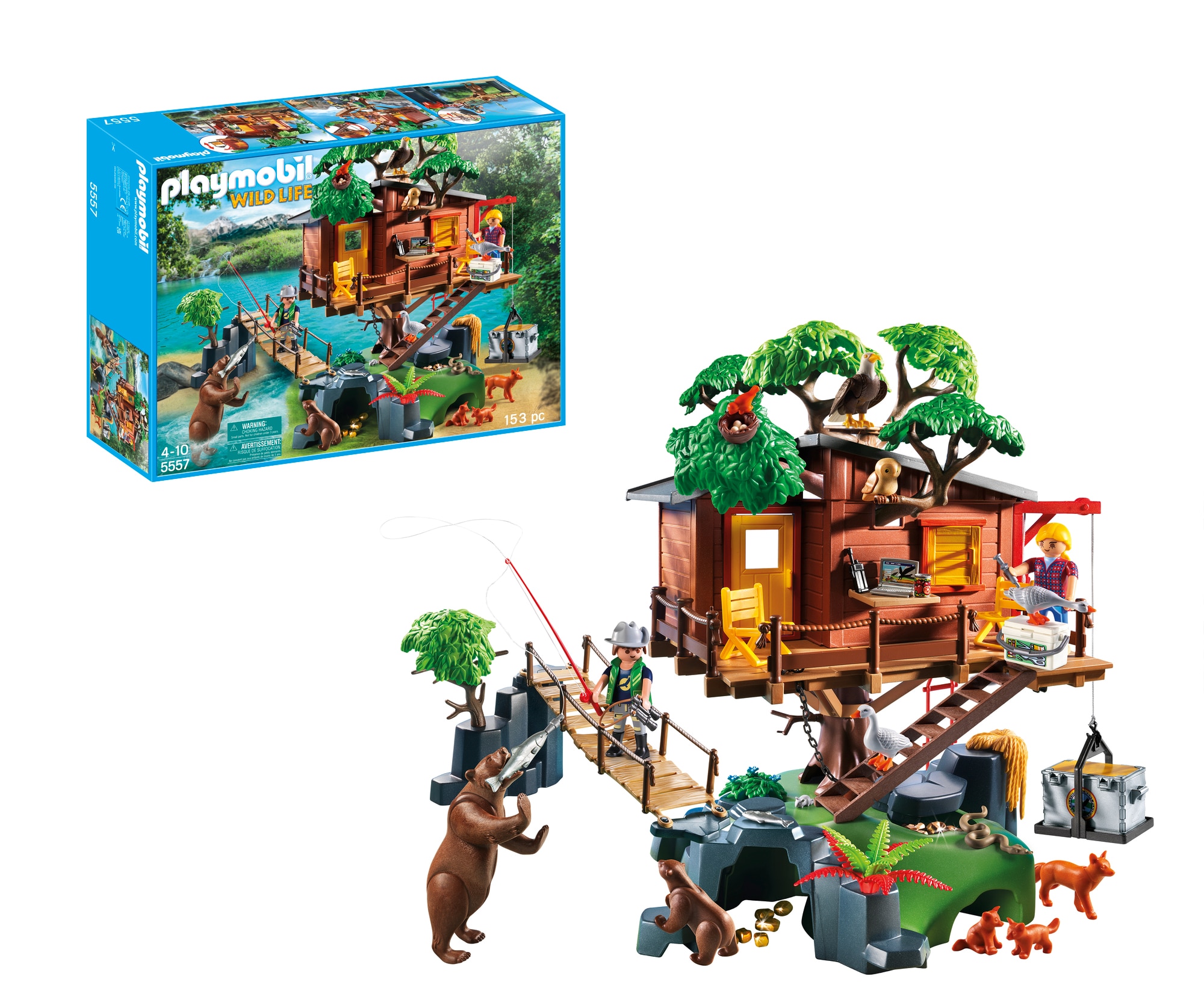 Casa del Árbol de Aventuras Playmobil Wild Life 2