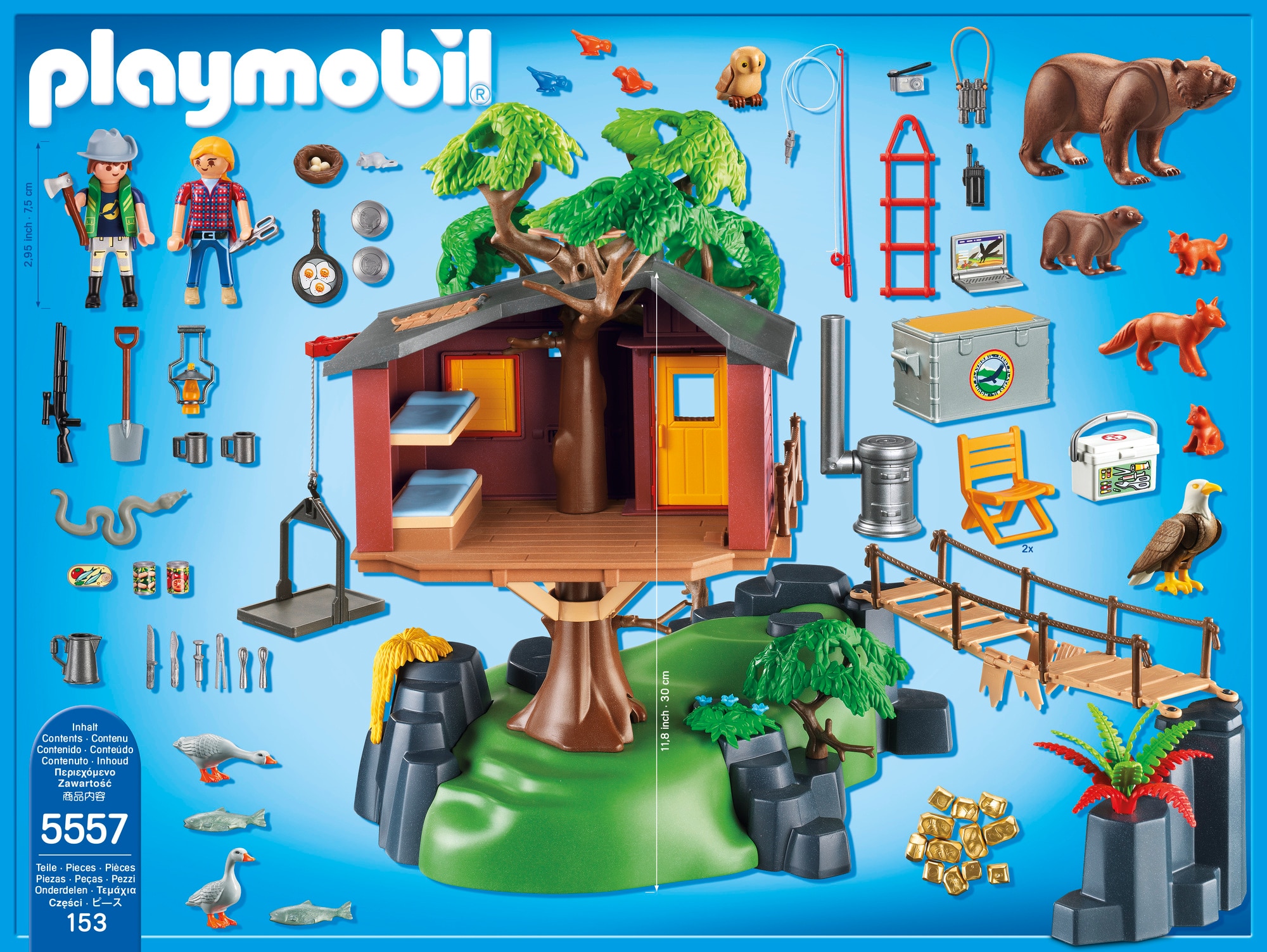 Casa del Árbol de Aventuras Playmobil Wild Life 4