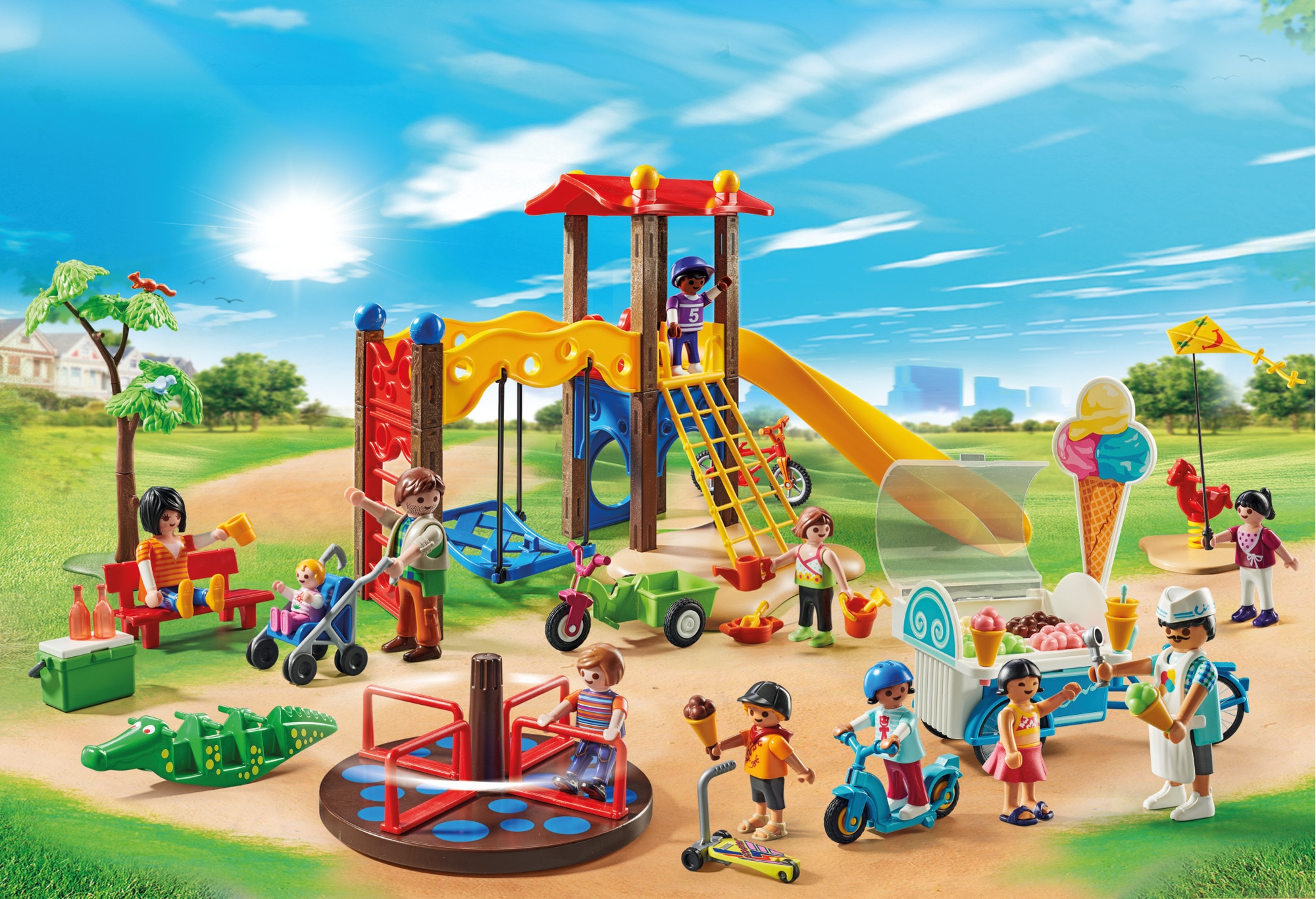 Gran Parque Infantil Family Fun Playmobil 4