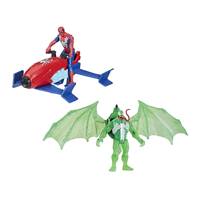 Set de Vehículo y Figura Spiderman Hasbro modelos surtidos