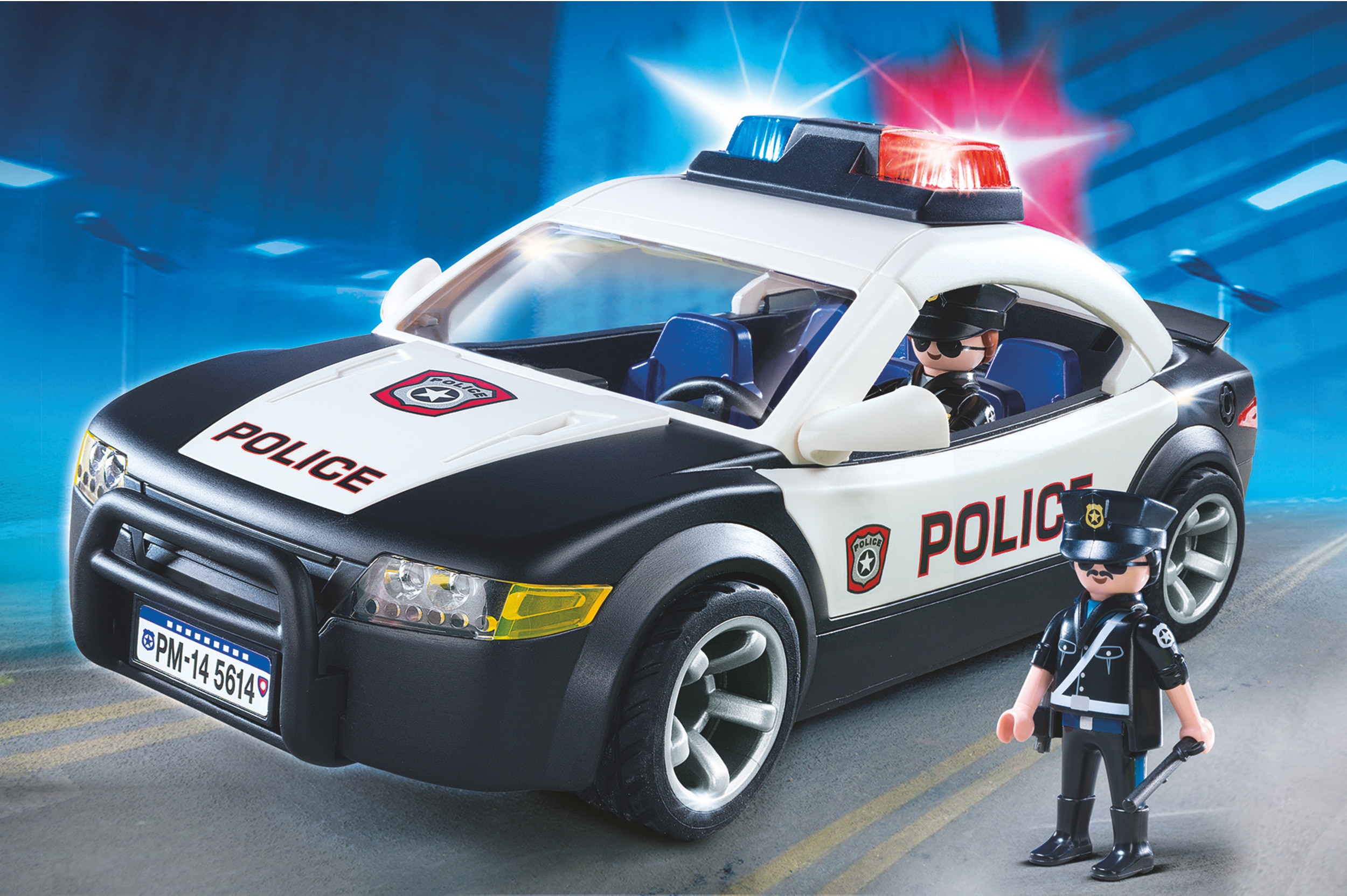 Carro de Policia  Playmobil 3