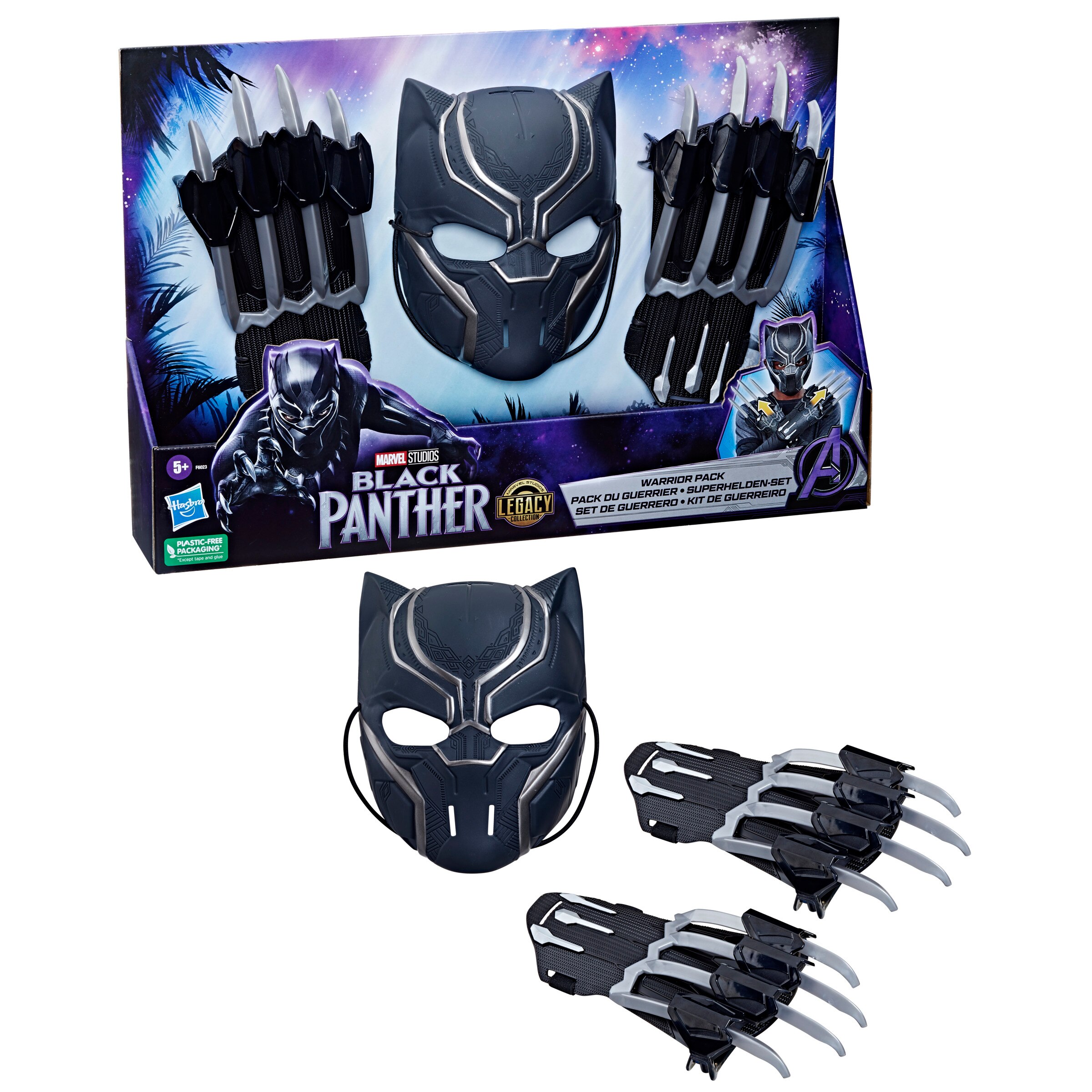 Set de Guerrero Legacy Collection Black Panther Hasbro 2