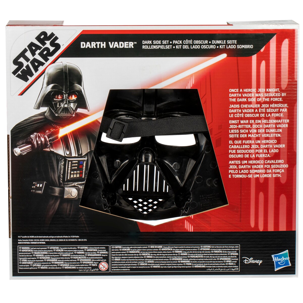 Kit del Lado Oscuro  Darth Vader, Star Wars Hasbro 4