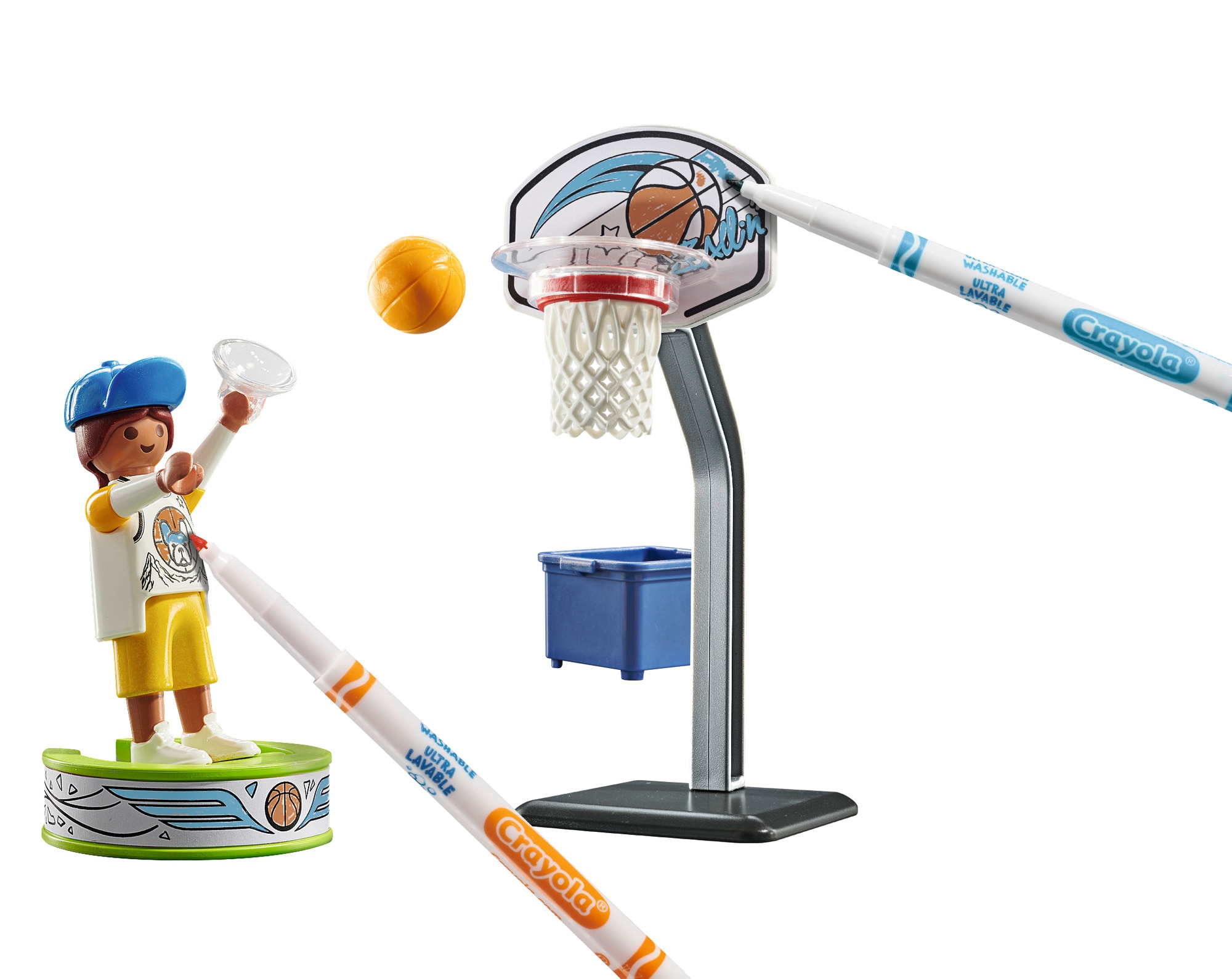 Skater con baloncesto Playmobil 2
