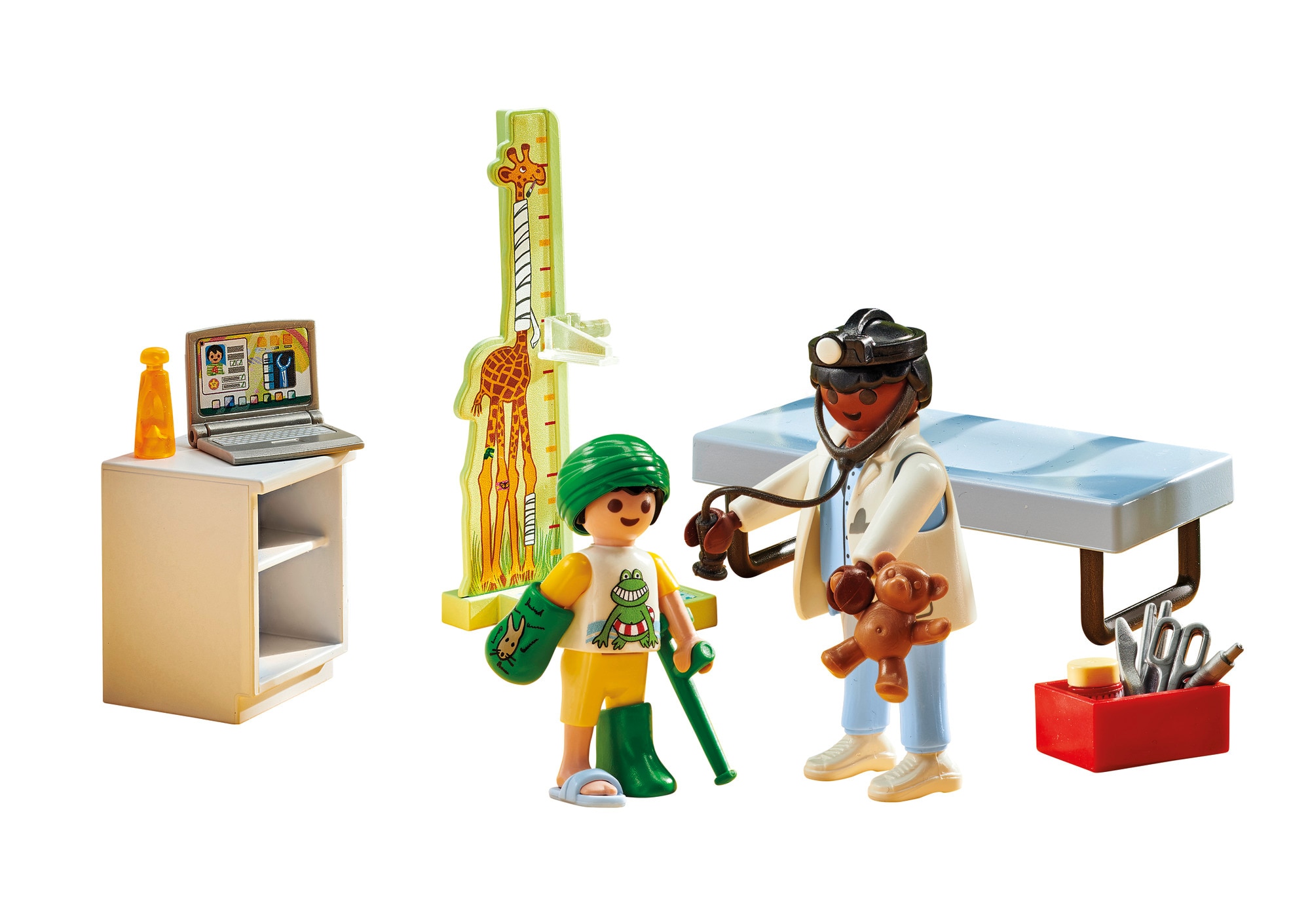 Pediatra con osito de peluche Playmobil 2