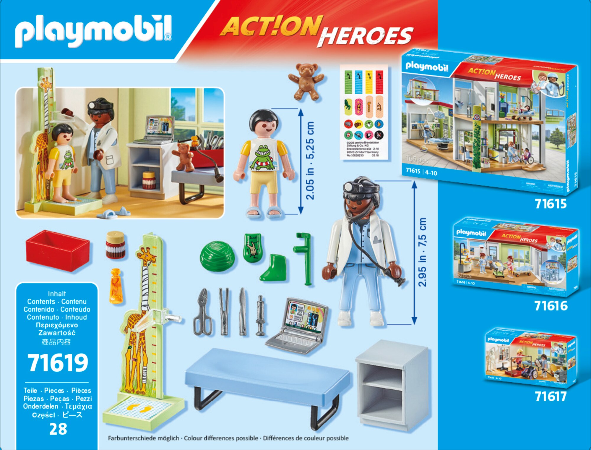Pediatra con osito de peluche Playmobil 5