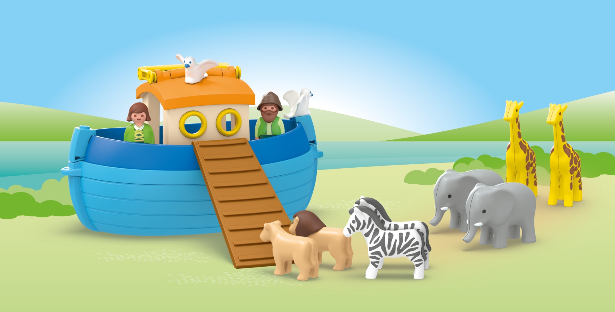 JUNIOR: arca de Noé maletín Playmobil 4