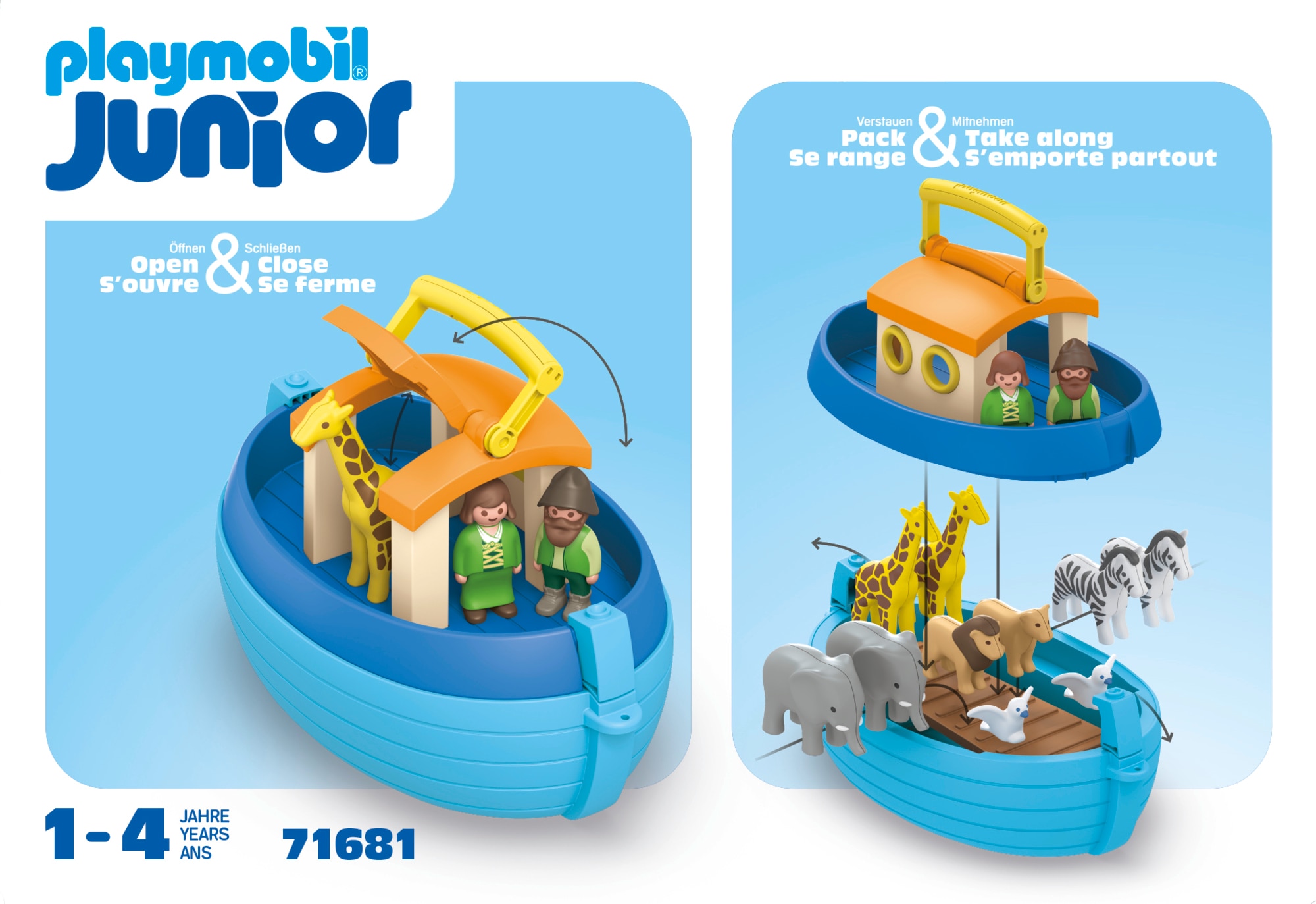 JUNIOR: arca de Noé maletín Playmobil 5