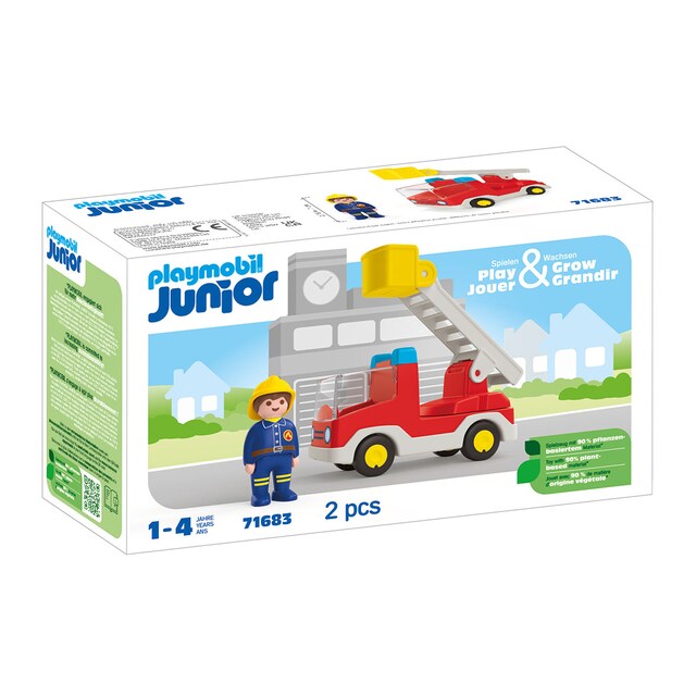 JUNIOR: camión de bombero Playmobil