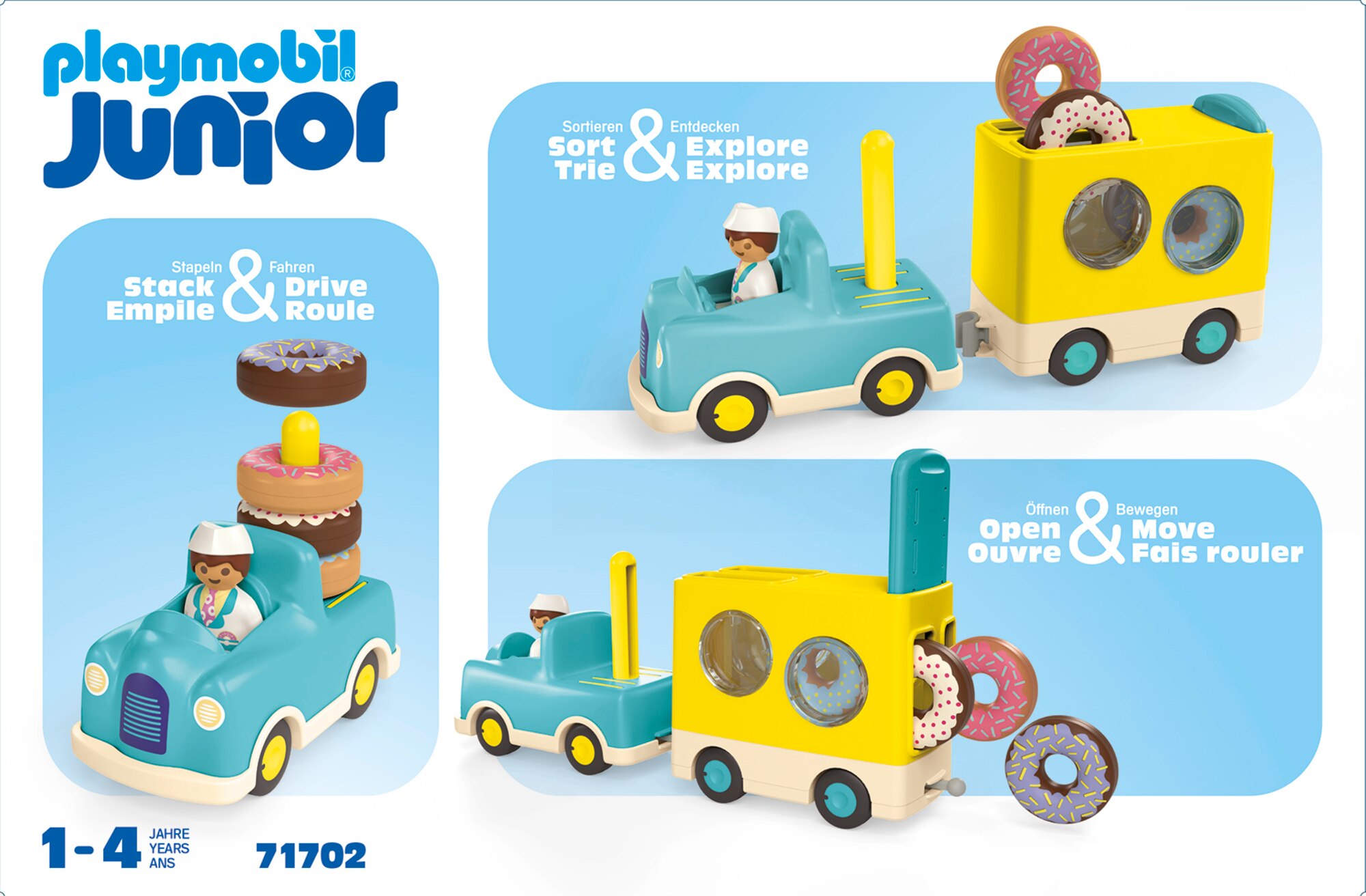 JÚNIOR: Camião de donuts Playmobil 5