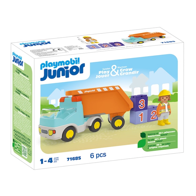 JUNIOR: camión de construcción Playmobil