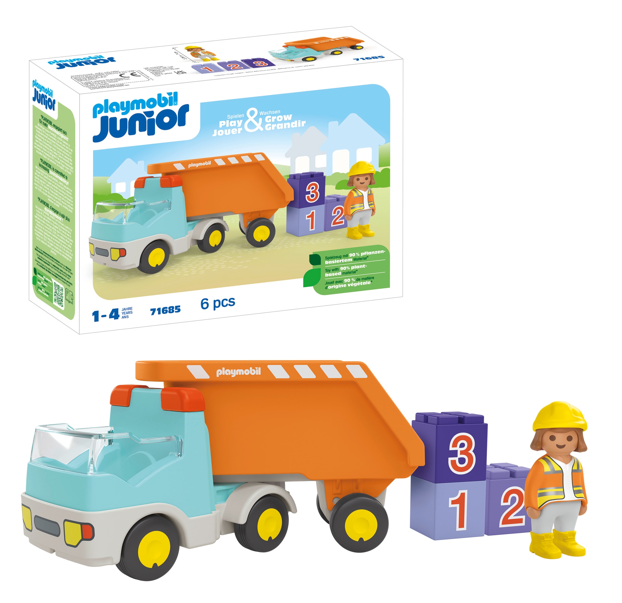 JUNIOR: camión de construcción Playmobil 3