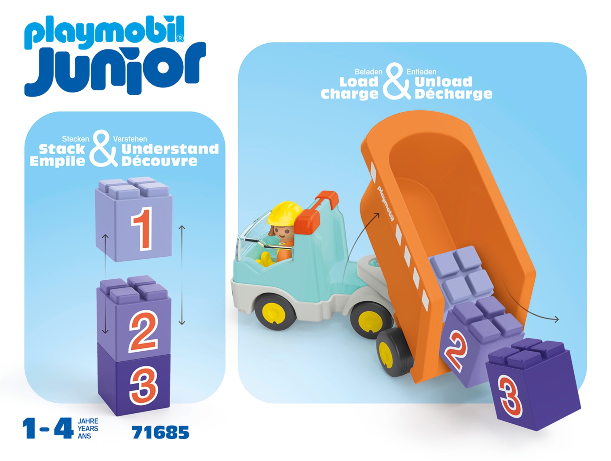 JUNIOR: camión de construcción Playmobil 5